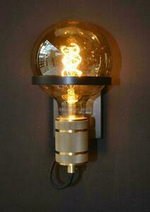 Vägglampa Lucide OTTELIEN svart guld stål E27 30271/01/30 small 2