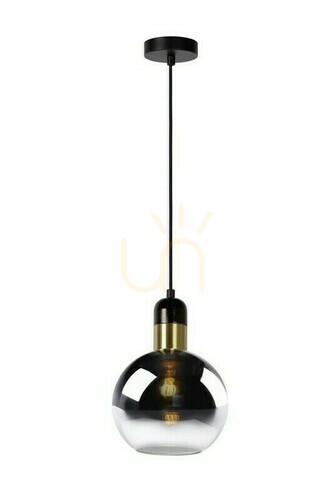 Kontrollera Pendellampa Lucide JULIUS glas guld 20 cm 34438/20/65