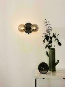 Vägglampa Lucide TYCHO svart glas retro 2xG9 45274/02/30 small 2