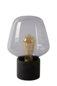 Lucide Becky bordslampa grå glas E27 20 cm 45569/01/65 small 1