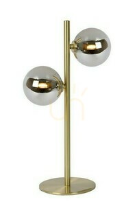 Bordslampa Lucide TYCHO guld glas stål 2 lampor 45574/02/02 small 0