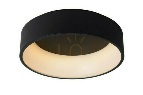 Kontrollera Plafond Lucide TALOWE svart LED 45 cm 30W 3000K 1800 lm 46100/32/30