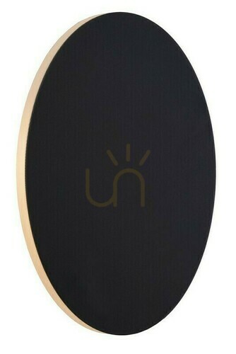 Kontrollera Lucide EKLYPS LED-vägglampa svart 25 cm 46201/08/30