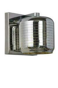 Lucide Eryn vägglampa silver glas retro G9 70284/01/11 small 1