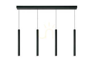 Lucide LORENZ svart LED pendellampa 120 cm 3000K 74403/04/30 small 1