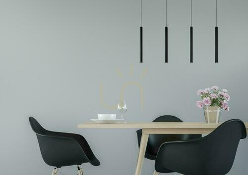 Kontrollera Svart Lucide LORENZ 74403/04/30 pendellampa LED 4×4 W 1548 lm 3000 K 120 cm
