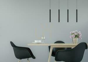 Lucide LORENZ svart LED pendellampa 120 cm 3000K 74403/04/30 small 2
