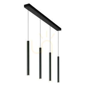 Lucide LORENZ svart LED pendellampa 120 cm 3000K 74403/04/30 small 5