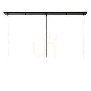 Pendellampa Lucide DIKRA svart metall 3-ljus E27 76464/03/30 small 3
