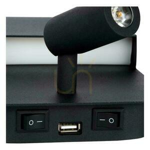 Vägglampa Lucide Boxer svart LED 2 ljuspunkter 79200/08/30 small 5