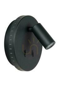 Vägglampa Lucide BENTJER svart metall LED 2 ljuskällor 79201/09/30 small 1