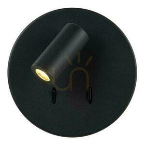 Vägglampa Lucide BENTJER svart metall LED 2 ljuskällor 79201/09/30 small 4