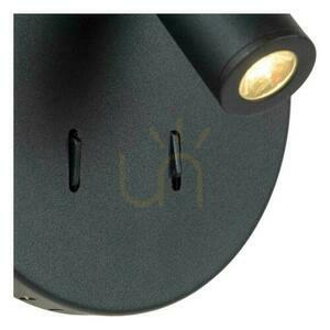Vägglampa Lucide BENTJER svart metall LED 2 ljuskällor 79201/09/30 small 5