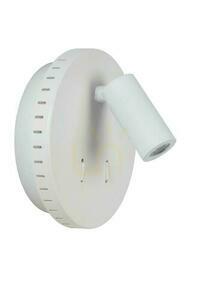 Vägglampa Lucide BENTJER vit LED metall 2 ljuspunkter 79201/09/31 small 1