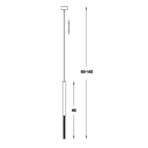 LED-pendellampa Zuma Line ONE P0461-01E-F4F4, krom, 5 W, 3000 K small 3