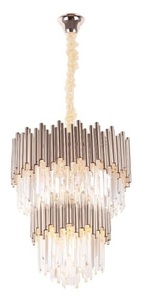 Pendellampa Max Light Vogue P0283 guld 16 ljuskällor metall glas 60 cm 0 Pendellampa Max Light Vogue P0283 guld 16 ljuskällor metall glas 60 cm small 0