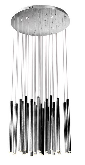 Pendant Light Max Light Organic Chrome 62 cm Dimmable P0175D