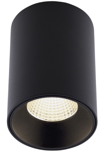 Kontrollera Plafond Max Light CHIP C0163 svart LED 8W 4000K Ø7 cm
