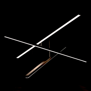Pendant Light Max Light Trio P0311 Black 3-Light LED 100 cm small 2