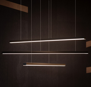 Pendant Light Max Light Trio P0311 Black 3-Light LED 100 cm small 3