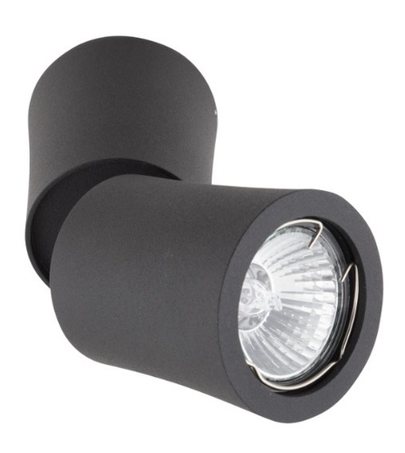 Kontrollera Plafond Max Light DOT C0157 svart metall GU10 6,5 cm