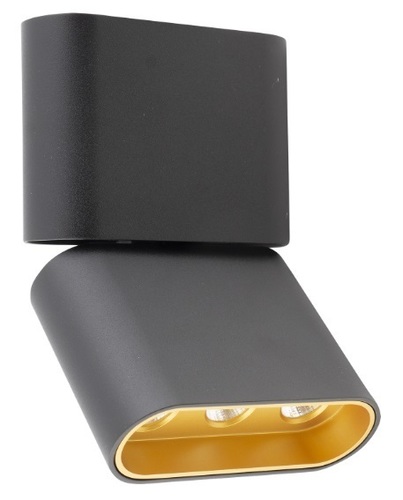 Kontrollera Max Light Marvel C0150 LED-takspot svart/guld 12 W 3000 K