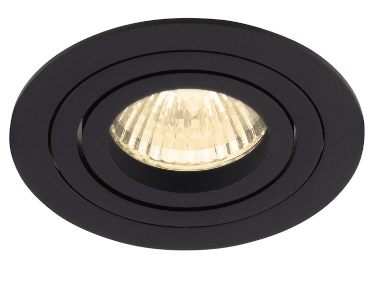 Kontrollera Infälld armatur Max Light Signal I H0086 svart GU10 Ø9 cm Infälld armatur Max Light Signal I H0086 svart GU10 Ø9 cm