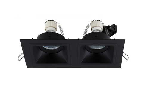 Kontrollera Inbyggd armatur Max Light HIT II H0091 svart 2xGU10