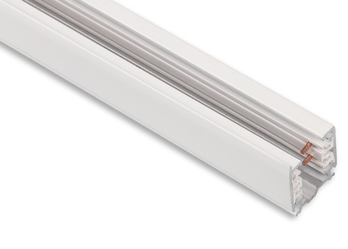 Kontrollera 3-fas belysningsskena Max Light MAX vit 2 m aluminium MHT1-200-WH