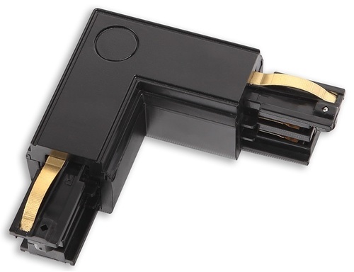 Kontrollera L-kontakt höger skensystem Max Light MAX svart aluminium MHT1-L/R-BK
