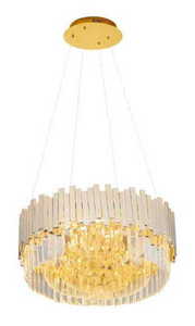 Pendant Light Max Light Trend P0368 Gold 8-Light Metal Glass 45 cm small 0