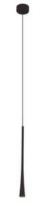 Pendant Light Max Light Coffee P0372 Black Metal LED 140 cm small 0