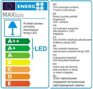 Pendellampa Max Light Coffee P0373 svart LED 160 cm 2 Pendellampa Max Light Coffee P0373 svart LED 160 cm small 2
