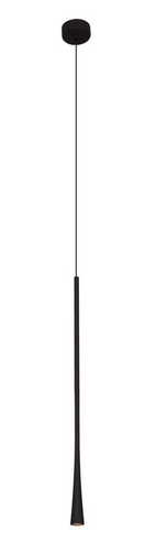 Kontrollera Pendellampa Max Light Coffee P0373 svart LED 160 cm