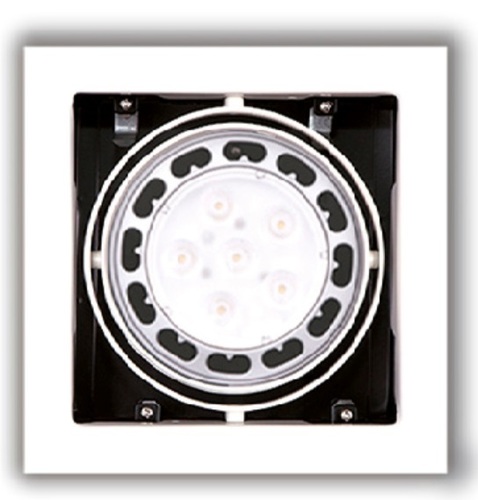 Kontrollera Inbyggd armatur Max Light Matrix H0059 vit AR111 50W 18,5x18,5 cm