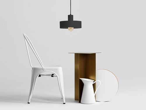 Kontrollera Hängande lampa FAY 1 M - svart