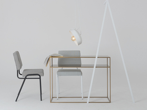 Hängande lampa POPO FLAT L 1 - vit small 2
