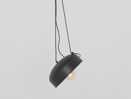 Kontrollera Hängande lampa POPO FLAT L 1 - svart