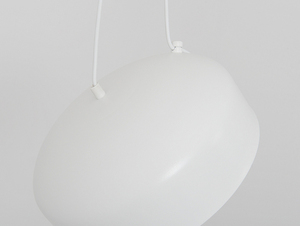 Hängande lampa POPO FLAT L 2 - vit small 4