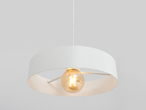 CustomForm FAY 1 L vit pendellampa i stål, E27, 35 cm small 3