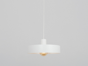 CustomForm FAY 1 L vit pendellampa i stål, E27, 35 cm small 0