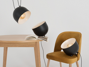 Hängande lampa POPO L 1 - svart small 1