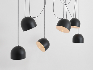 Hängande lampa POPO L 6 - svart small 3