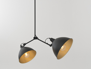 COBEN TWO HEAD hängande lampa - svart small 0