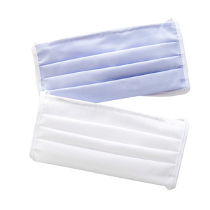Sky - Hygienisk mask, återanvändbar, 5 bomull, blå small 5
