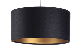 Hängande lampa ovanför bordet Läder E27 60W quiltad svart guld 6 Hängande lampa ovanför bordet Läder E27 60W quiltad svart guld small 6
