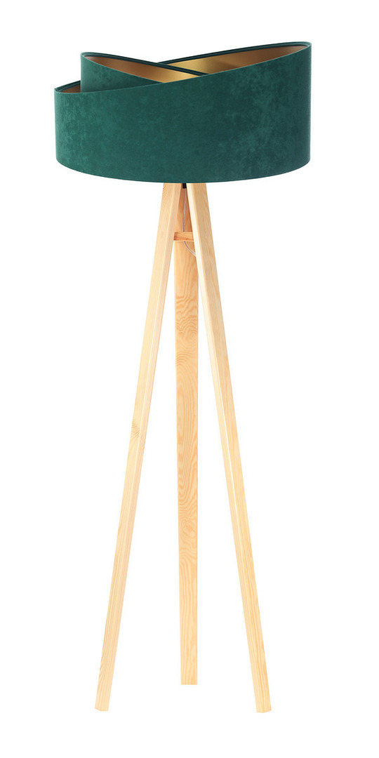 Display Kronlampa stativ 60W E27 smaragd/guld Kronlampa stativ 60W E27 smaragd/guld