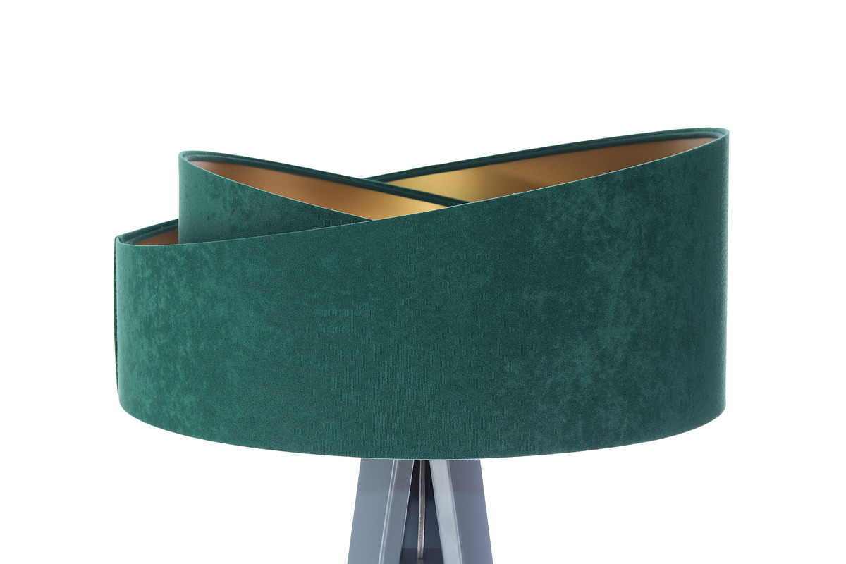Kontrollera Kronlampa stativ 60W E27 smaragd/guld Kronlampa stativ 60W E27 smaragd/guld