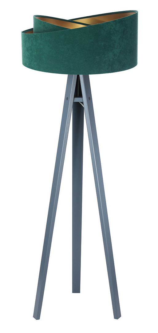 Utsikt Kronlampa stativ 60W E27 smaragd/guld Kronlampa stativ 60W E27 smaragd/guld