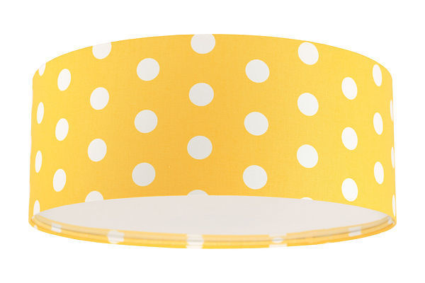 Taklampa för barn - Luminance E27 60W LED guld / vit taklampa